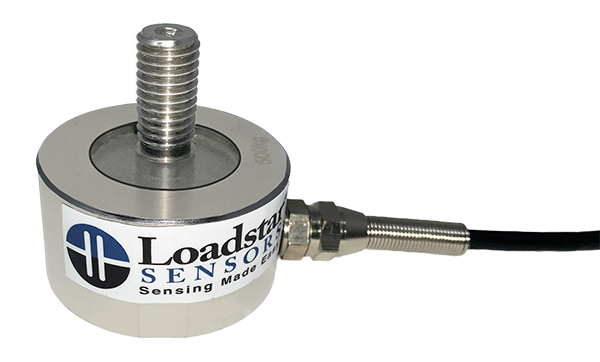RSB3 Button Load Cell with Male Threaded Stud
