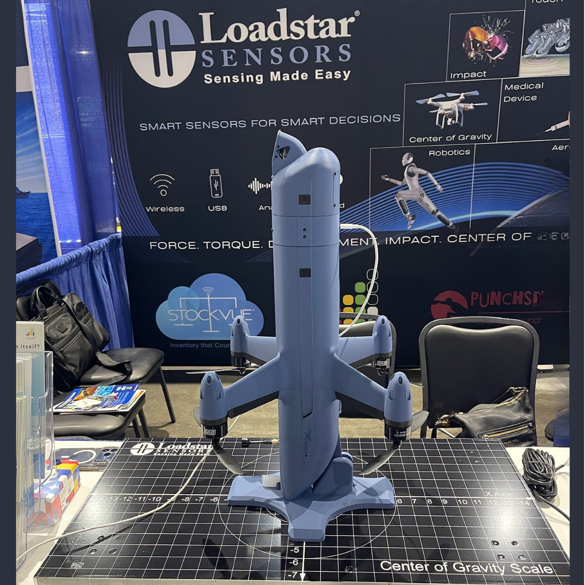 Measure CG of the drone